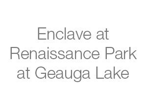 Enclave at Renaissance Park at Geauga Lake logo